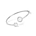 Lotus LS1837-2/1 D2JLS1837-2-1 - Pulsera de acero inoxidable con círculo para mujer, brazalete plateado, un bonito regalo para Navidad, cumpleaños, día de San Valentín para la mujer