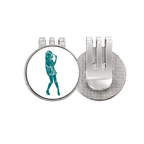 Marqueur de balle de golf Outline Girl idéal pour vos parties entre amis le week-end