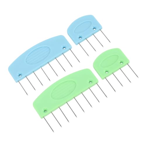 Peigne de blocage tricot anti-rouille pour éviter les vagues sur pulls - 4