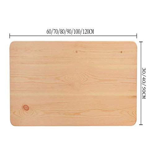 Table pliante murale bois de pin et support étagère acier OneCo - 6