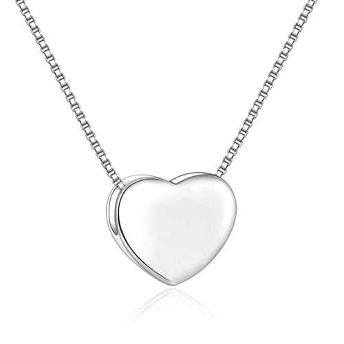 Chaîne pendentif argent sterling 925 de 45cm avec lettre alphabet A-Z pour collier femme