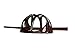 Caravan Tortoise Shell Cap, Double Tie Chignon
