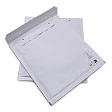 Film bulles d'air 10 mm lot de 10 Pochettes (enveloppes) à bulles format E/5 : 210 x 265 mm en BLANC