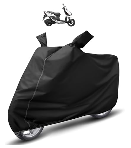 Image of Auto Hub Waterproof Scooty Cover Compatible with Suzuki Avenis 125 Dustproof, UV Protection Two Wheeler Scooty Avenis 125 Cover - Black
