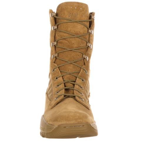 ROCKY Lightweight Commercial Military Boot, Coyote Brown, Size 8.5(W) by ROCKY - Used condition - Image 4