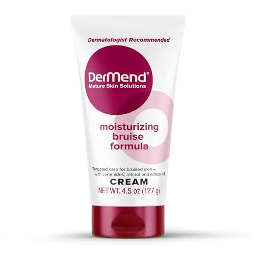 Dermend Arnica Bruise Cream with Vitamin K - Moisturizer for Bruising on Arms, Legs & Hands - 4.5 Oz