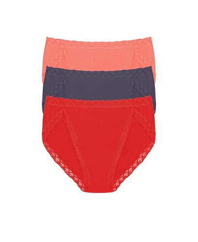Image of Natori Women's Pima Bliss French Cut Briefs 3 Pack