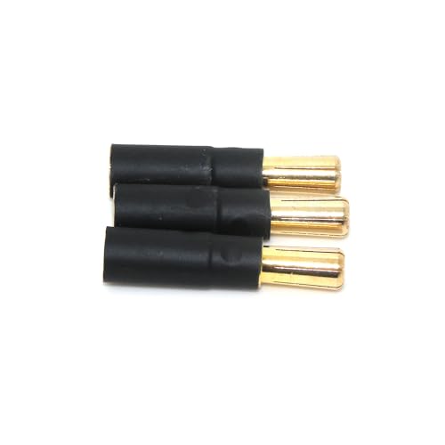 Conectores bala de 5,5 mm macho a hembra de 6,5 mm para variadores Castle Mambo ESC 5