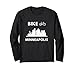 Bike Minneapolis Ventilatori Bicicletta Minneapolis Skyline Maglia a Manica