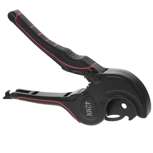 OSALADI 1 Pc Ciseaux à Tuyau Coupeurs De Cuivre Cliquet Electrique Coupe-tuyau Outil De Coupe De Tuyau Coupe Tube Pvc Coupe-tube En Acier Autobloquant Alliage D'aluminium Coupeur De Tuyau