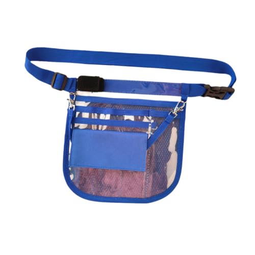 Amagogo Nurse Fanny Pack para el trabajo de mujeres, elegante y funcional con múltiples bolsillos, suministros de enfermera, Azul