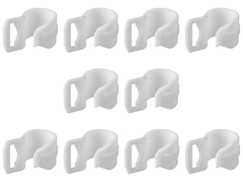 MULTIBROS 10 Stück Innenzelthaken 20-25mm mit Schlitz | Zeltclip Haken...