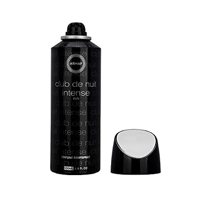 Armaf Club De Nuit Intense for Men Parfume Bodyspray Spray, 6.8 Ounce / 200 ml