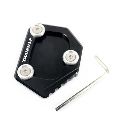 Agrandisseur pied de béquille moto pour éviter l'enfoncement Transalp Dominator XLV