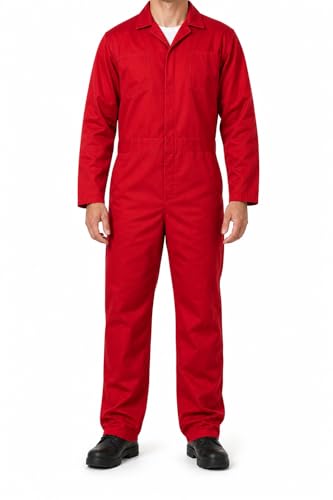 JPXH Blue Adult Jumpsuit Coveralls Halloween Navy Costume for Men
