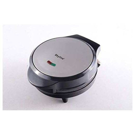 Skyline VTL 5556 Pizza Maker (Black, Silver) I Year Manufacturing WARANTY(View Shoppers)