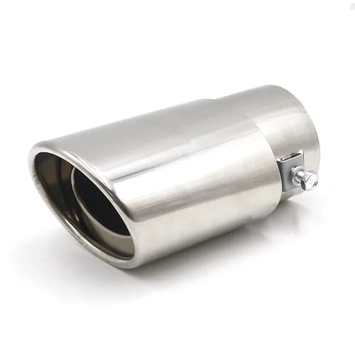 Silenciador de escape de acero inoxidable en azul tostado para personalizar tu coche con estilo 5