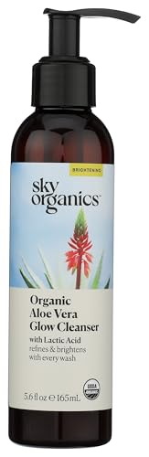 Sky Organics Organic Lactic Acid Glow Cleanser, 5.6 FZ