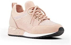 ALDO womens Courtwood Lace-up Fashion Lace Up Sneaker, Rose Gold, 8.5 US | Image 3