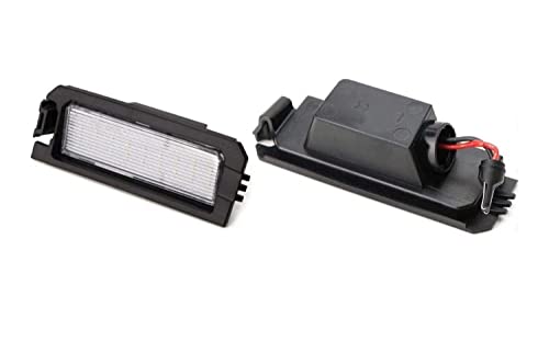 2 luces LED SMD para matrícula, color blanco (032111H) Cover