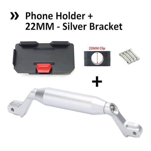 Support de navigation moto Tiger 1200 GT Pro 22mm USB - 2