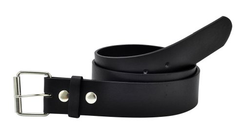 Medium Black Belt for Buckles - M (33