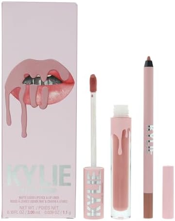 Matte Lip Kit - 300 Koko K by Kylie Cosmetics for Women - 2 Pc 0.10oz Matte Liquid Lipstick, 0.03oz Lip Liner