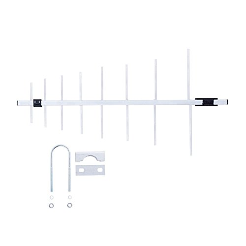 Antena Log Periódica UHF 8 Elementos Pop, Aquario, LU-8P, Prata, Médio