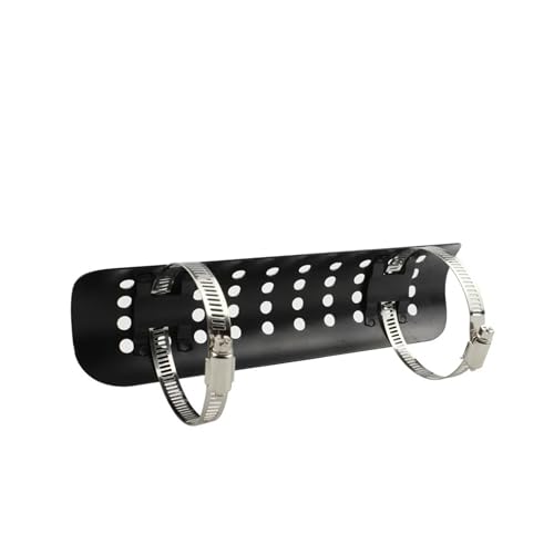 Abrazadera escape y protector térmico para rutas urbanas y viajes en Harley Iron Horse 400