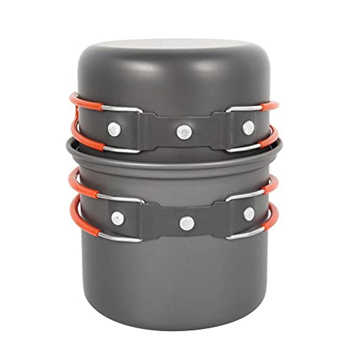 Kit mess compact avec réchaud léger pour manger chaud en bivouac