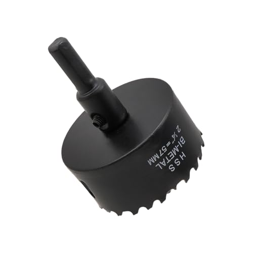 Image of 2-1 /4 inch Dia Hole Saw Bi-Metal Hole Cutter for Thin Metal Wood and Plastic Cutting