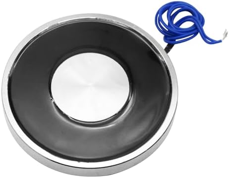 Électroaimant De Maintien 12V DC 1400N - Force De Levage 2.18 Lb - Idéal Pour Serrures, Systèmes De Fixation