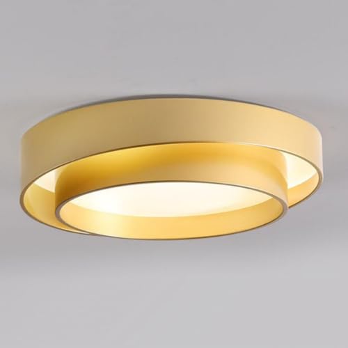Plafonnier LED encastré trois tons pour salon et couloir