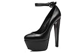 Diese Damenschuhe in der Farbe Schwarz überzeugen durch ein klares Design und unterstreichen die aktuelle Schuhmode. Große Schuhe von Giaro lassen sich perfekt mit dem urbanen Modegeist kombinieren und verleihen jedem modernen aber auch einem klassisch-sportivem Outfit den passenden Schliff. Das Außenmaterial bei diesem Modell wurde aus Synthetik hergestellt, als Innenmaterial wurde Synthetik verwendet. Bei diesen Schuhen kann als Weite bequeme Weite (G-Weite) berücksichtigt werden. Bei der Sohl