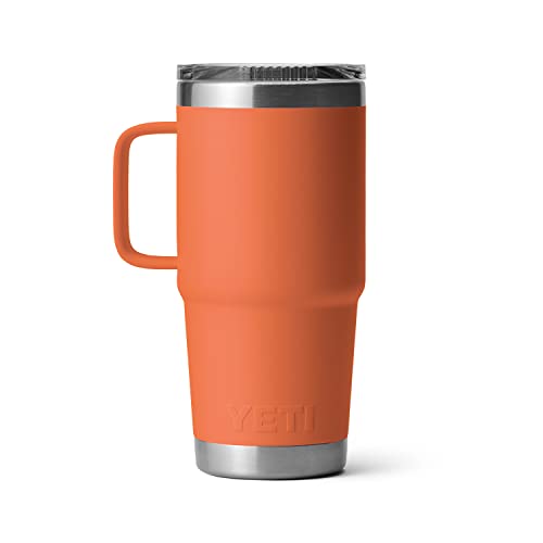 Image of YETI Rambler 20 oz Travel Mug, Stainless Steel, Vacuum Insulated with Stronghold Lid