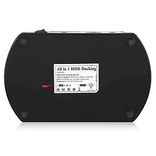 Leitor Externo Universal Case Gaveta de Cartão Memória USB HD SATA IDE