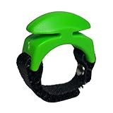 LINE CUTTERZ Rust-Free Patented Ceramic Blade Ring Quick Fishing Line Cutter - Green