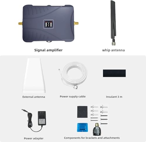 Image of Cell Phone Booster for Home & Multi-Room,Up to 7,000 sq ft,Cell Phone Signal Booster for Band 5 /12 /13 /17,Boost 5G 4G Data for All U.S. Carriers FCC Approved Cell Signal Booster