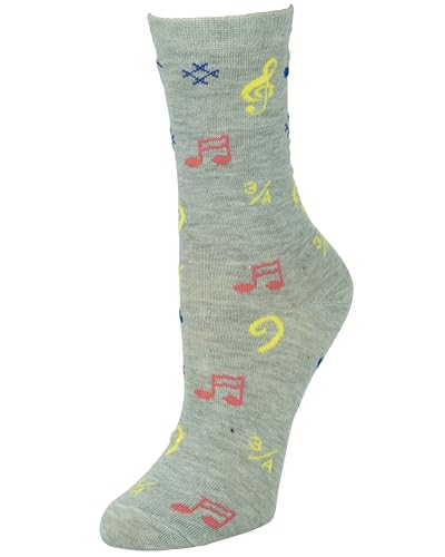Image of Gelante 12-Pair Women's Crew Socks, Soft Thin Lightweight Breathable Athletic & Casual