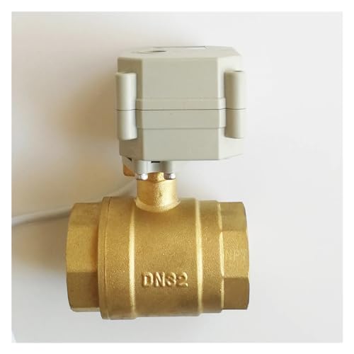 Vanne de régulation 2 voies motorisée DN32 DC9-24V pour modulation d'eau