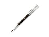 Farbe: Braun/Silber Graf von Faber-Castell 145801 Classic Anello Grenadill Fein