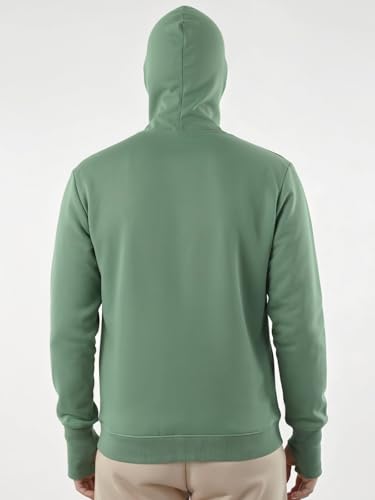 Image of ADRO Men Balaclava Hoodies | 320 GSM Soft Cotton Zipper Hoodie | Thumb-Hole Cuff Gloves | Travel Jacket with Hood | Winter Sweatshirt