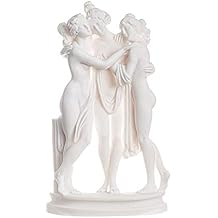 BEAUTIFUL GREEK STATUES 3 Graces Goddesses Canova Figurine Statue 9.84"
