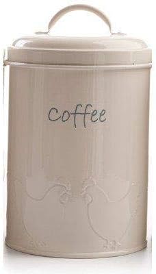 David Mason DesignChirpy Chicks-Enamel Coffee Canister Cream