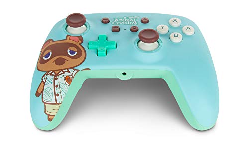 PowerA Enhanced Wired Controller for Nintendo Switch - Animal Crossing: Tom Nook