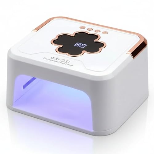 Image of COSTICA 268W UV LED Nail Lamp for Gel Polish | Professional Nail Dryer with 45 LED Beads Auto Sensor & 4 Timers | Fast Curing UV Light for Nail Art Manicure Pedicure (L1 Nail Dryer 111)