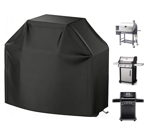 Funda Barbacoa para Sunstone SUN5B-IR + CART5B 2019-2023 2024 2025 2026+, 210D Oxford Cubierta BBQ de Parrilla, Exterior Impermeable Protección UV Anti-Viento con Cordón
