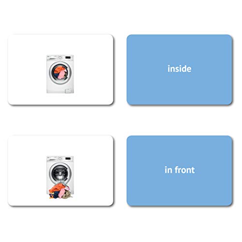 Feelings And Emotions, Prepositions And Verbs Flash Card Pack | 40 Language Development Photo Cards | #TOP3