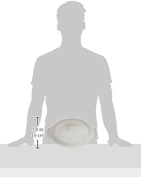 Heritage Oval Au Gratin Dish - White