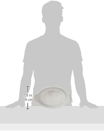 Heritage Oval Au Gratin Dish - White